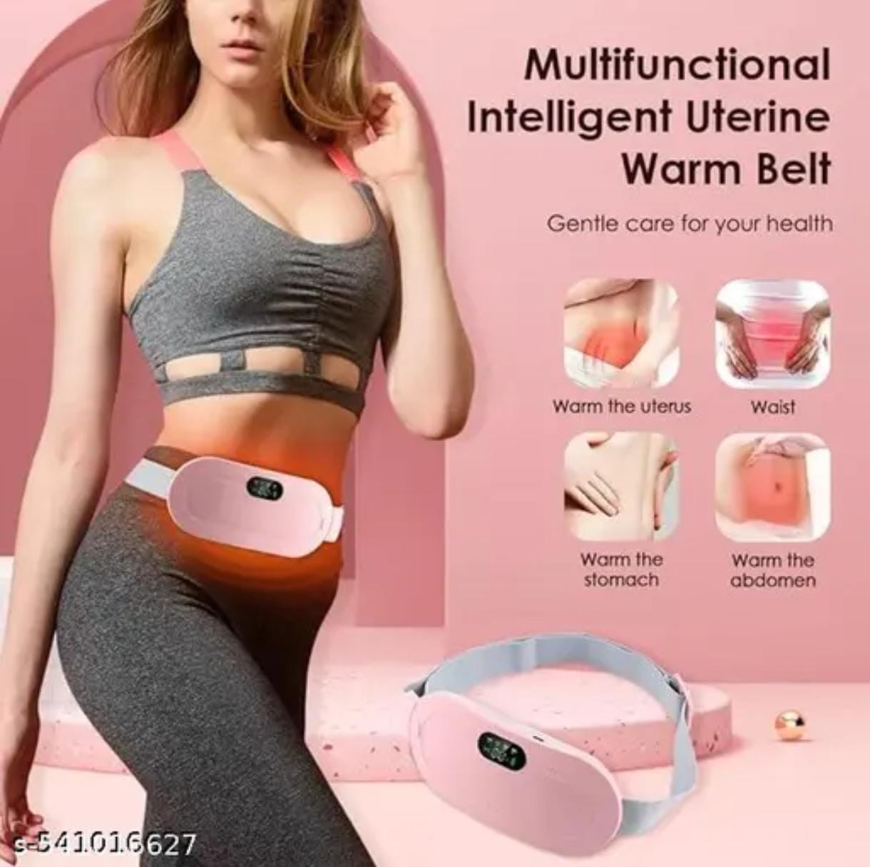 Portable Heating Massager for Period Pain – Menstrual Cramp Relief Device
