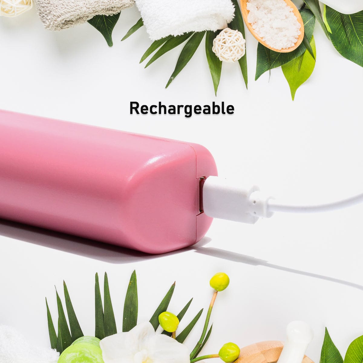Rechargeable Mini Hair Straightener, Travel Portable USB Charging Cordless Hair Straightener Bursh, Three Temperature Adjustments Flat Iron Comb