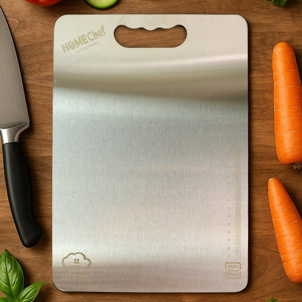 Premium Stainless Steel Cutting Board 229mm x 330mm