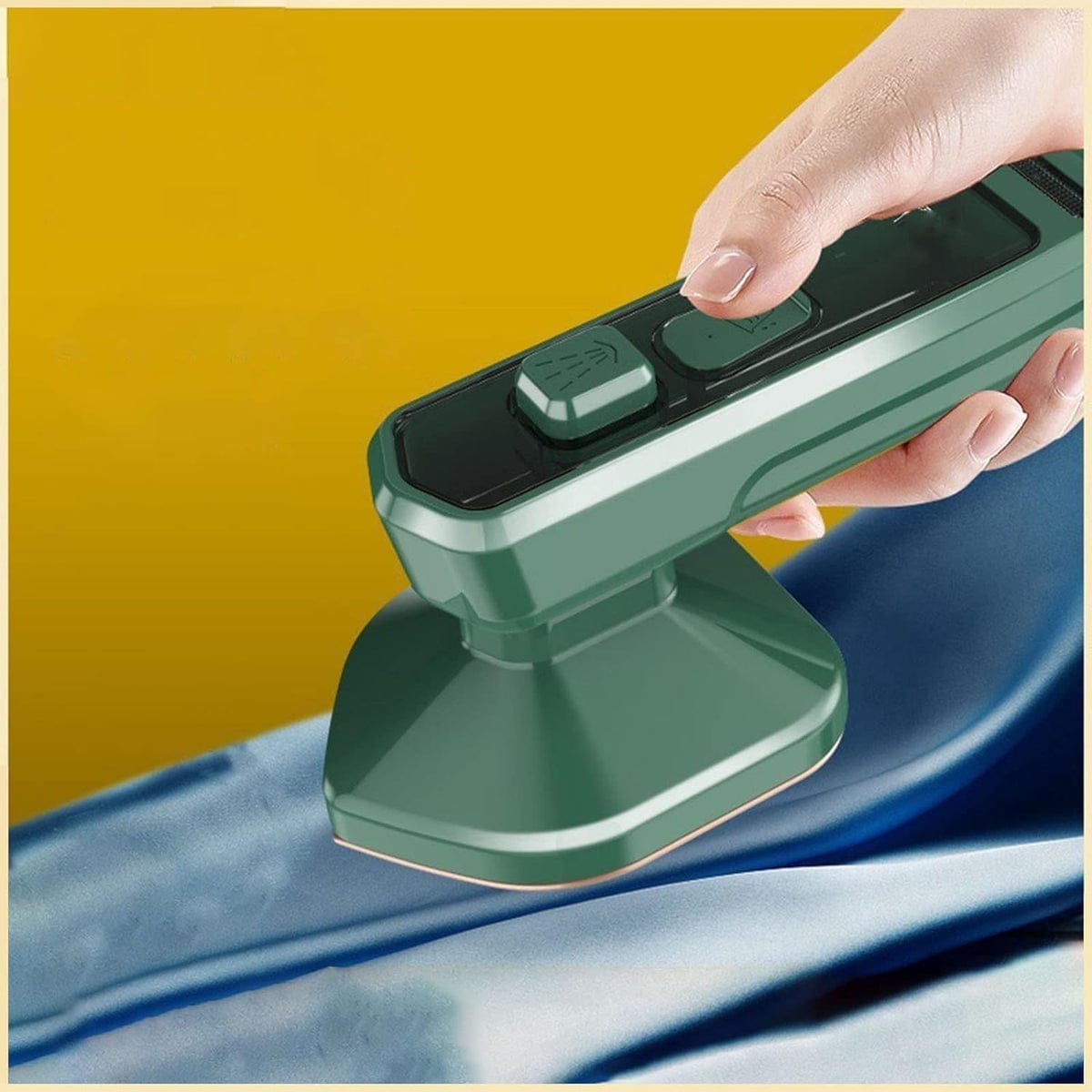Mini Steam Iron Handheld Garment Steamer For Clothes - Portable Travel Household Ironing Machine Fast Heat Up Powerful Steam Compact Design For Travel And Home Quilting Sewing Iron Useful Gifts For Family Members Friends Birthday